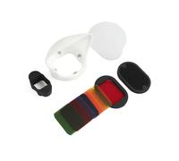 Kit Difusor de Flash, Reflector Softbox, Rejilla de Panal, Geles de Color, Bola de Luz Suave Magnética para Flash, Compatible con MagMod.