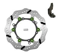 Kit disco de freno sobredimensionado NG BRAKES ondulado flotante 1254XBHK09