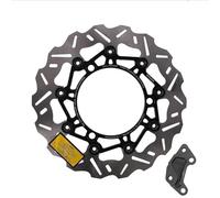 Kit Discos Freno Disco De Freno 267MM Para NMAX155 2017-2024, Onda Flotante CNC, Kit Adaptador Pinza Rotor Aleación Aluminio