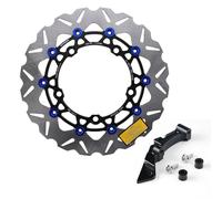 Kit Discos Freno Para XMAX300 2017-2023 Disco De Freno Flotante 300MM CNC Aleación Aluminio Rotor Adaptador Soporte Motocicleta