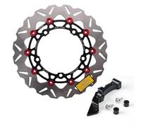 Kit Discos Freno Para XMAX300 2017-2023 Disco De Freno Flotante 300MM CNC Aleación Aluminio Rotor Adaptador Soporte Motocicleta