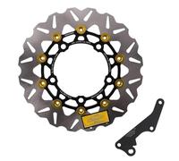 Kit Discos Freno Rotor De Disco Freno Delantero Para Motocicleta, 267MM, Para Modificación Para PCX160, Juego Código Adaptador Conexión Radiación