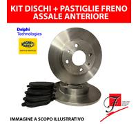 Kit Discos + Pastillas Ant Citroën C3/C4 - Opel Crossland/Corsa - Peugeot 208