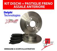 KIT Discos + Pastillas Delantero Alfa Romeo Giulietta 1.4TB/2.0 Jtdm De 2010