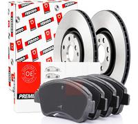 Kit Discos + Pastillas Freno Delantero Ferodo Para MERCEDES Clase A B 68-193 CV