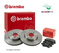 Kit Discos Y Pastillas De Freno Brembo Anteriores Fiat Tipo Nueva (356) 1.6D 1.4