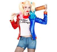 Kit disfraz de Harley Quinn Suicide Squad XL