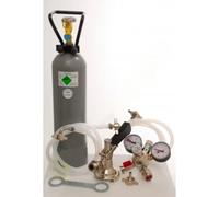 Kit Dispensador Cerveza 2 Líneas con Cabezales Combo, Plano y CO2 2kg