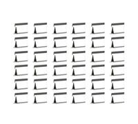 Kit dispensador de abrazadera de mano, 8 clips de repuesto incluidos, abrazadera de metal, capacidad de 40 hojas para empleados de oficina, escuela, profesores, dispensador de clips de papel con imán