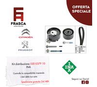 Kit Distribución INA Citroen Berlingo C-ELysee C2 C3 I III 1.6 C4 Xsara Coupe