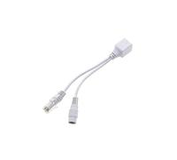 Kit divisor de inyector PoE pasivo con módulo de alimentación RJ45 de 12-48 V(WHITE B style)