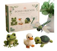 Kit DIY Animales de perlas 3D - Juego de perlas de animales, kit hecho a mano para principiantes adultos - para adultos, apasionados, cumpleaños, quedarse en casa, centros aireados, momentos en V