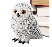 Kit DIY Bird Perlado 3D - Set de arte con perlas de pájaro lindo hecho a mano, juego de ocio creativo con perlas, ideal para decoración del hogar, oficina, estante, colgante mochila o