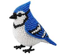 Kit DIY de animales con cuentas 3D | Juego artístico de pájaros con cuentas hechas a mano | Kit de tema de animales | para decoración del hogar, escritorio, estantería, colgante mochila, regalos