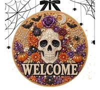 Kit DIY de arte con perlas Halloween Decor Puerta Artesanal Estacional