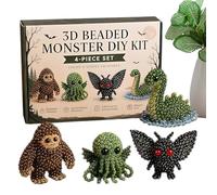Kit DIY Perlage 3D, Ocio Creativo Joyas de Perlas - Kit hecho a mano para principiantes adultos | Para adultos, apasionados, cumpleaños, quedarse en casa, centros de aire, momentos familiares, viajes