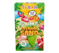 Kit DIY Slime & Arena Dinámica Tuban - Crea un slime con textura única y súper divertida