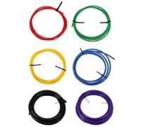 Kit doblador de tubos de cobre de plástico PE para tuberías de aire acondicionado, codos codificados por colores de 1/4, 3/8, 1/2, 5/8, 3/4, 7/8 pulgadas (juego de 6 piezas)