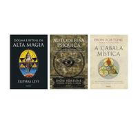 Kit Dogma e ritual da alta magia + Autodefesa psíquica + A cabala mística