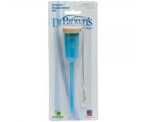 Kit Dr Brown´S Recambios Biberón Estandar - Válvula, Tubo y Cepillo
