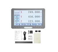 Kit DRO de 3 ejes de alta precisión CNC, lectura Digital SDS200S, regla de Sensor codificador de escala lineal, 3 uds.(DRO-SDS200S display)