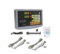 Kit DRO de lectura Digital de 2 ejes SDS2MS y 2 uds KA300 KA500 regla delgada torno codificador óptico de escala lineal de alta precisión(DRO-2PCS KA500)