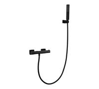 Kit Ducha Termostático Toscana Negro Mate Imex
