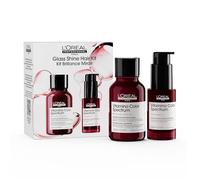 Kit Dúo Vitamino Color Spectrum Mini de L'Oreal Professional Serie Expert Champú, 100 ml + Sérum Glass Shine, 30 ml