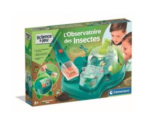 Kit Educativo Clementoni Laboratorio Observación Insectos Cúpula 360° +8 Años