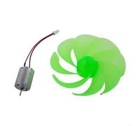 Kit educativo de generador de viento para enseñar conceptos de energía renovable con montaje de bricolaje, turbina giratoria de 360 grados y modelo de demostración de energía LED para experimentos en