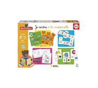 Kit educativo - EDUCA - Preparación para el jardín de infancia con Petit Ours Brun - 4 juegos para aprender divirtiéndose