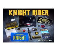 Kit El Coche Fantástico Knight Rider Flag Agent De Colección