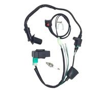 Kit Eléctrico Motos Cross para Thumpstar 50 CC A 160 CC con Arranque A Patada Cableado Interruptor Parada Bobina Encendido CDI Bobina Encendido