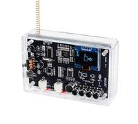 Kit electrónico Aideepen, Kit de Soldadura de walkie-Talkie con Radio FM 2 en 1 con Pantalla OLED de 87-108 MHz, Kit de práctica de Soldadura para Aprendizaje y enseñanza