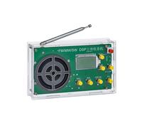 Kit Electrónico Completo de Radio para Armar Mismo, Frecuencia Ajustable de 87-108 MHz, Pantalla Digital, Proyecto de Práctica de Soldadura