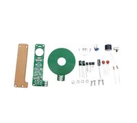 Kit electrónico de detector de metales simple para detección de metales manual, 7,7 x 2,7 cm, placa PCB verde, requiere batería 2032, alta sensibilidad para controles de seguridad y búsqueda de