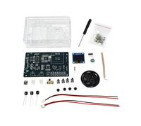 Kit Electrónico de Radio FM Walkie Talkie DIY con Frecuencia Ajustable de 87-108MHz y Pantalla Digital. Proyecto de Práctica de Soldadura DIY.