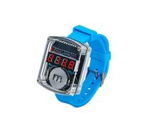 Kit Electrónico de Reloj LED DIY con Pantalla de 0,28 Pulgadas, Reloj de Tubo con Caja y Correa para Aprender A Soldar C