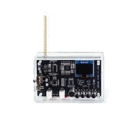 Kit Electrónico de Walkie-Talkie DIY con Radio FM, Frecuencia Ajustable de 409,85 MHz, Pantalla OLED de 87-108 MHz, Kit de Soldadura DIY.