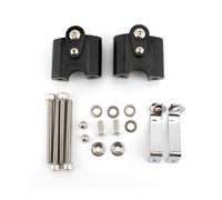 Kit Elevación para BMW R 18 R18 para Elevadores De Manillar Clásicos De Motocicleta Adaptadores De Abrazadera De Elevación Accesorios Motocicleta De Aluminio(Negro)