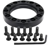 Kit elevador de volante de cinco grosores que soporta necesidades de posicionamiento específicas del conductor en sedanes, cupés, hatchbacks y vagones (13 mm)