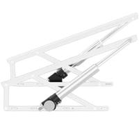 Kit Elevador Eléctrico De Almacenamiento para Cama De Alta Resistencia - 2 Piezas. Solución Que Ahorra Espacio para Sofá Y Caja De Almacenamiento: Maximiza La Eficiencia Y White 150CM