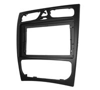 Kit Embellecedor para Radio Coche para Benz Clase C W203 2002-2004 Marco DVD Estéreo Adaptador Placa Instalación Y Montaje En Tablero