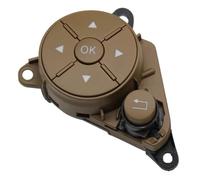 Kit Embellecedores La Cubierta Del Interruptor Botones Del Volante Para Benz 204 Clase C GLK X204 Clase E W212 Levas cambio en el volante(Yellow L Assembly)