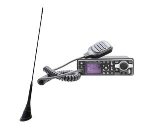 Kit emisora de Radio CB y Reproductor MP3 PNI Escort HP 8500 ASQ y Antena CB PNI Duplex 2000 CB-FM
