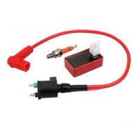 Kit Encendido Bujía A7TJC Bobina para cdi 5 para pinos Kit Encendido | Electrodo ultrafino, para tierra punta afilada, chispa para fuerte, arranque para fácil, motor 4 tiempos