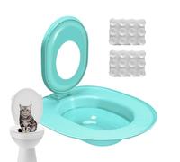 Kit Entrenador de Inodoro para Gatos Práctico Kit Entrenador Higiénico con