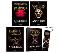 Kit Entrevista com o vampiro: capa dura + O vampiro Lestat + 2 livros