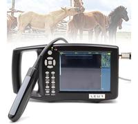 Kit Escáner Ultrasonido Veterinario Portátil Ecografo Embarazo Animal Prueba Embarazo Ultrasónica Multifunción Con Sonda Rectal 6.5 Mhz Para Ganado Vacuno,Camello,Equino Y Vaca