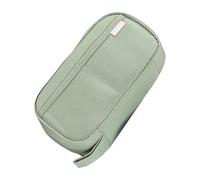 Kit escolar genérico con asa de gran apertura, portátil lindo organizador de bolígrafos, estuche organizador de lápices cosméticos, para estudiantes y niñas, adolescentes adultos, verde, Consulte la